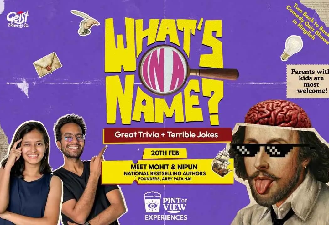 What's In a Name? (Sober Comedy Quiz Show) 1