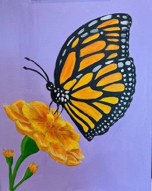 Painting pARTy - Flutter Into Spring 1