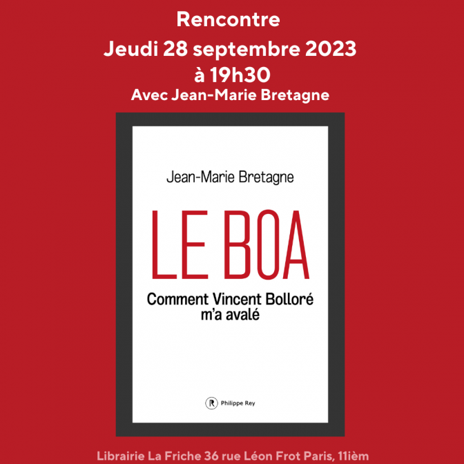 Jean-Marie Bretagne - Le Boa 1