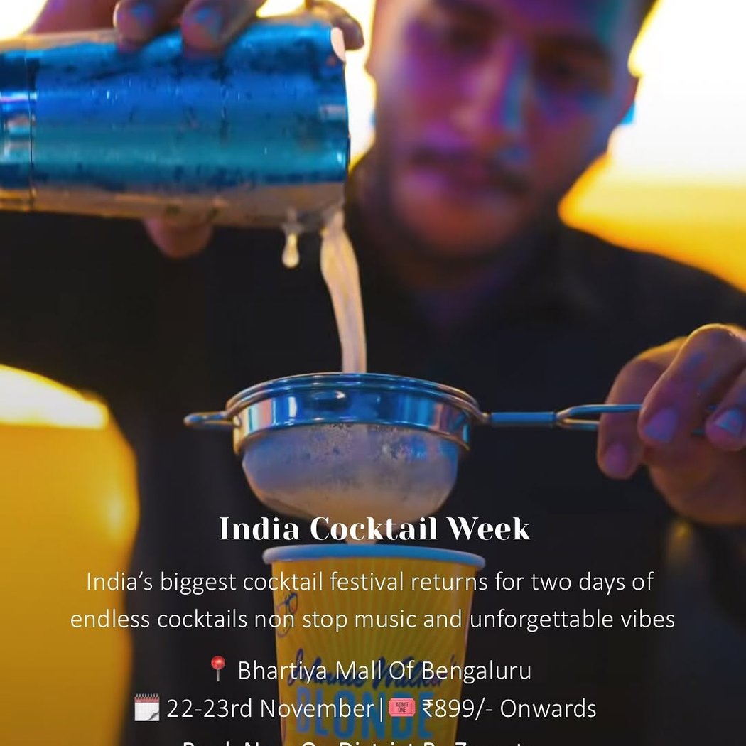 India Cocktail Week 1
