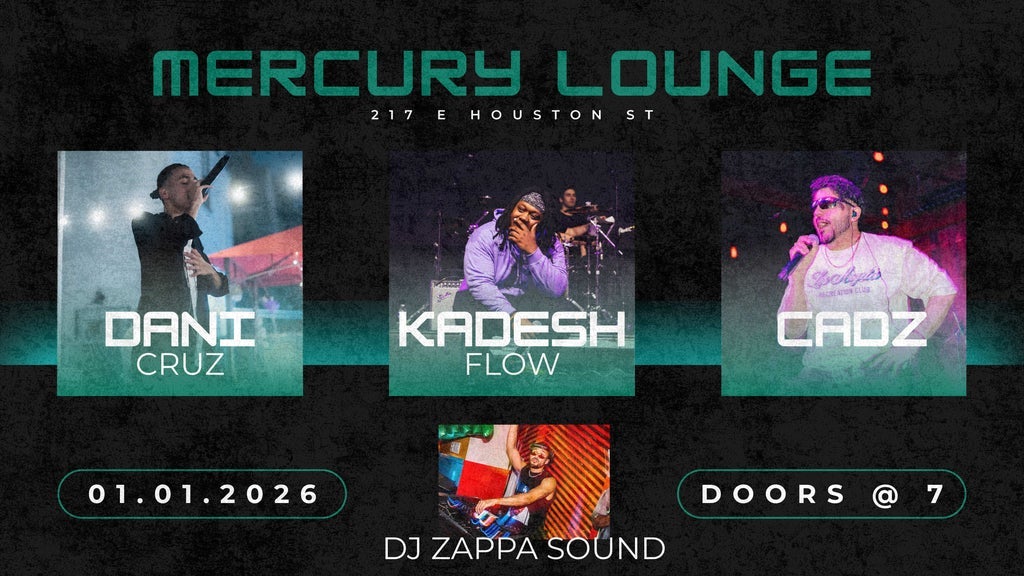 Kadesh Flow, Dani Cruz, and Zappa 1