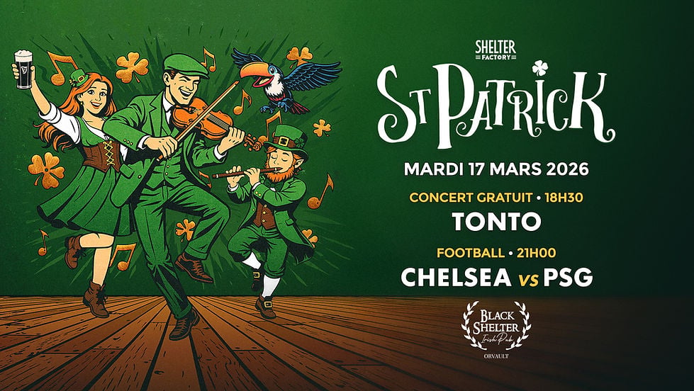 St Patrick du Black Shelter 1