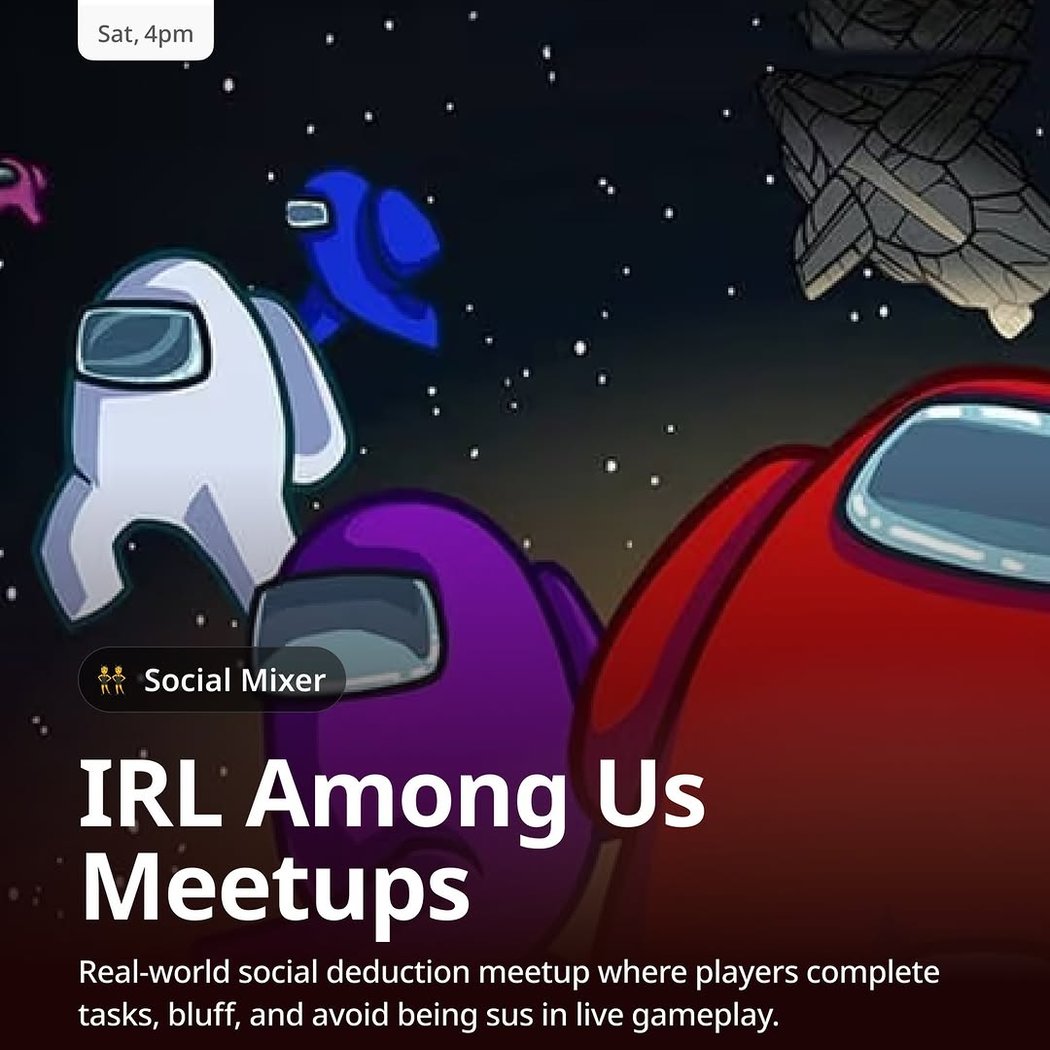 IRL Among Us Meetups 1