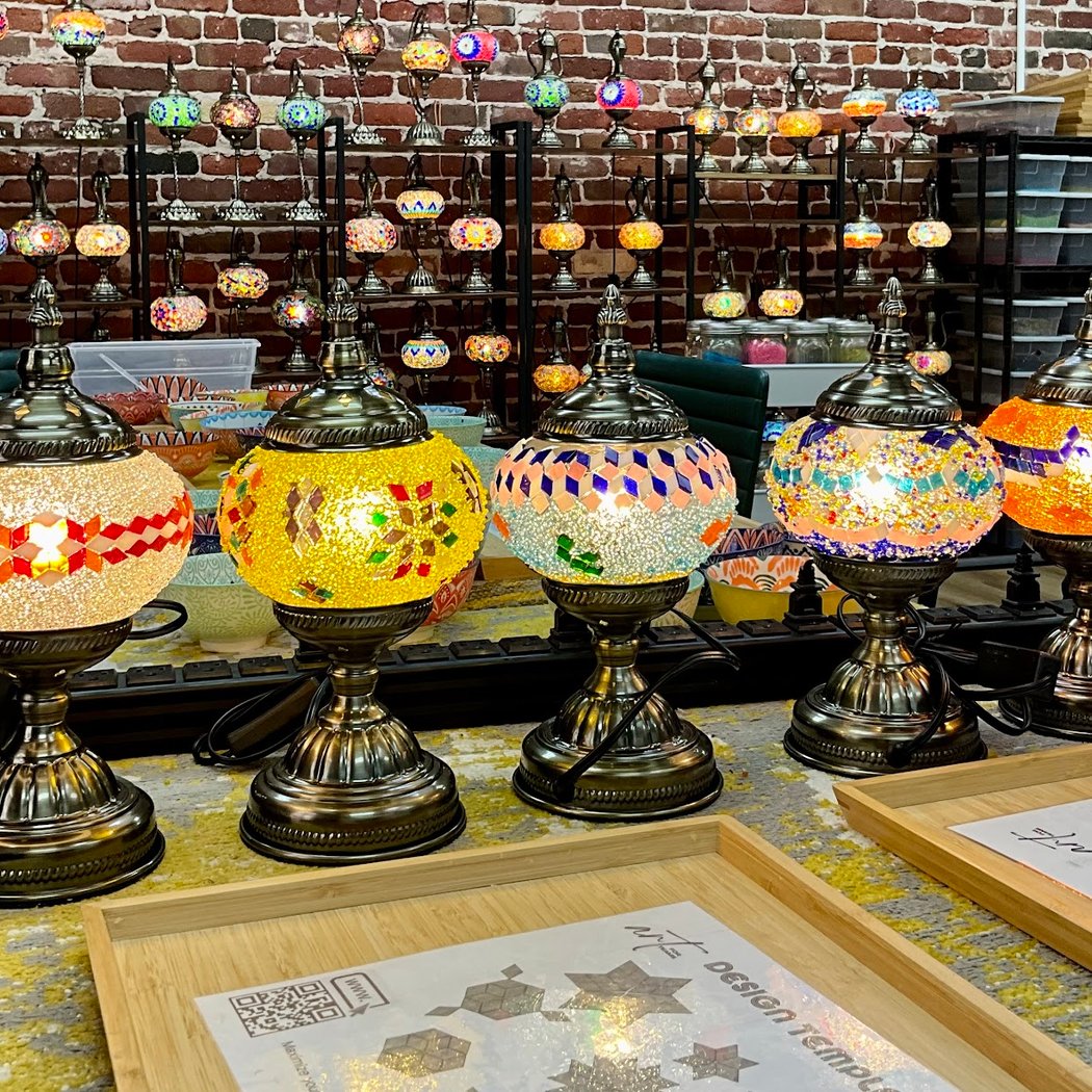 Mosaic Lamp Workshop and Turkish Delight 1