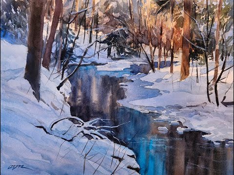 Watercolor Landscape with Christopher Leeper 1