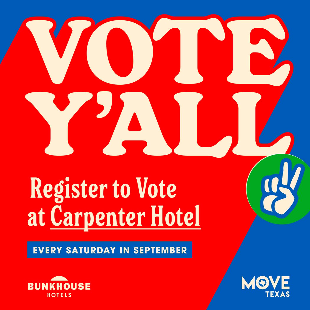 VOTE Y'ALL voter registration events