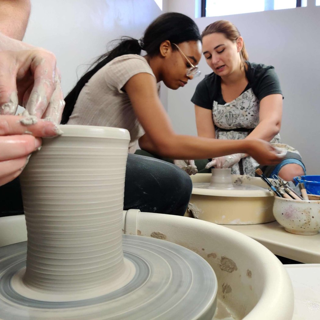 Creative Aging: Pottery Workshop with Adam Loeffel 1