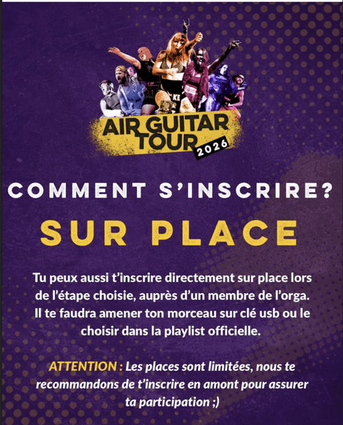 Championnat de France de Air Guitar 2026 1