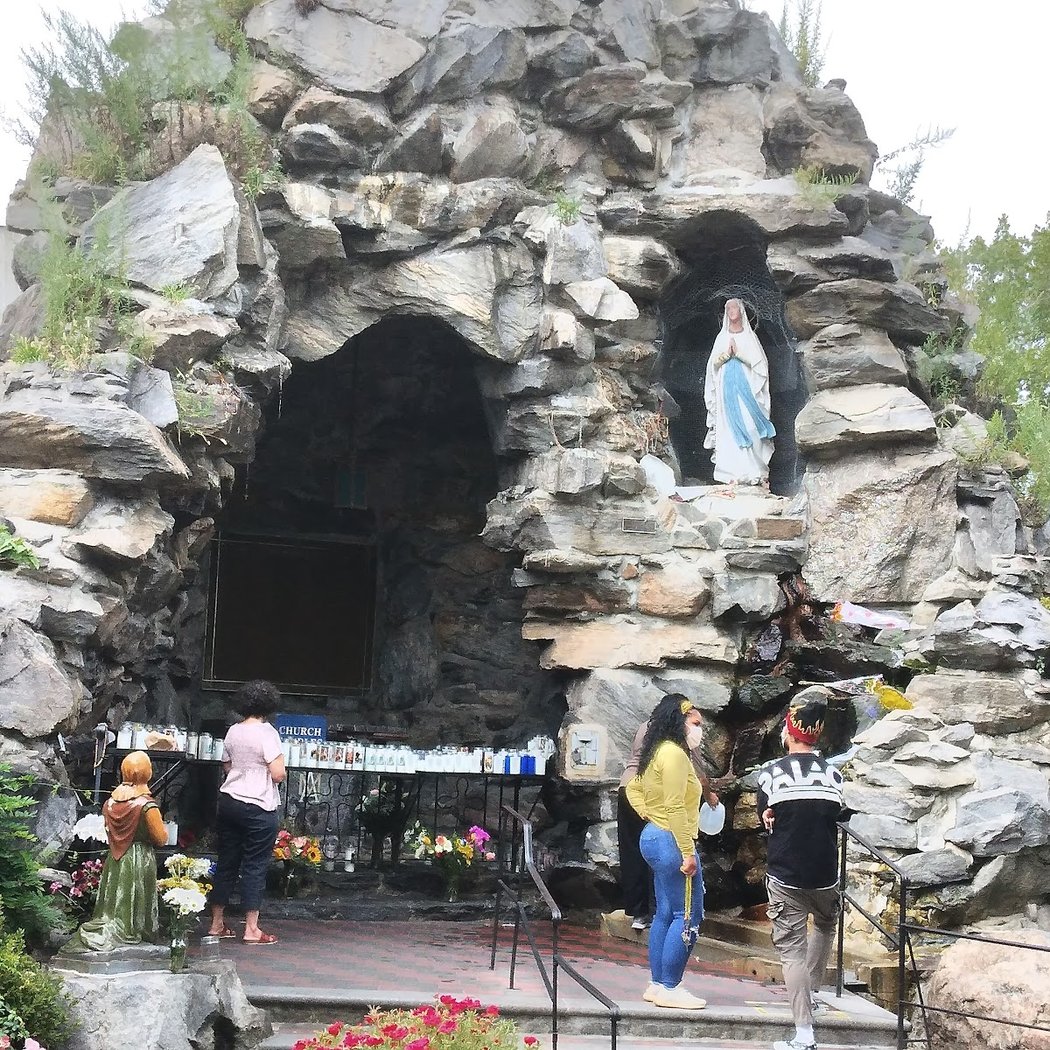 Our Lady of Lourdes Grotto at St. Lucy's Church 1