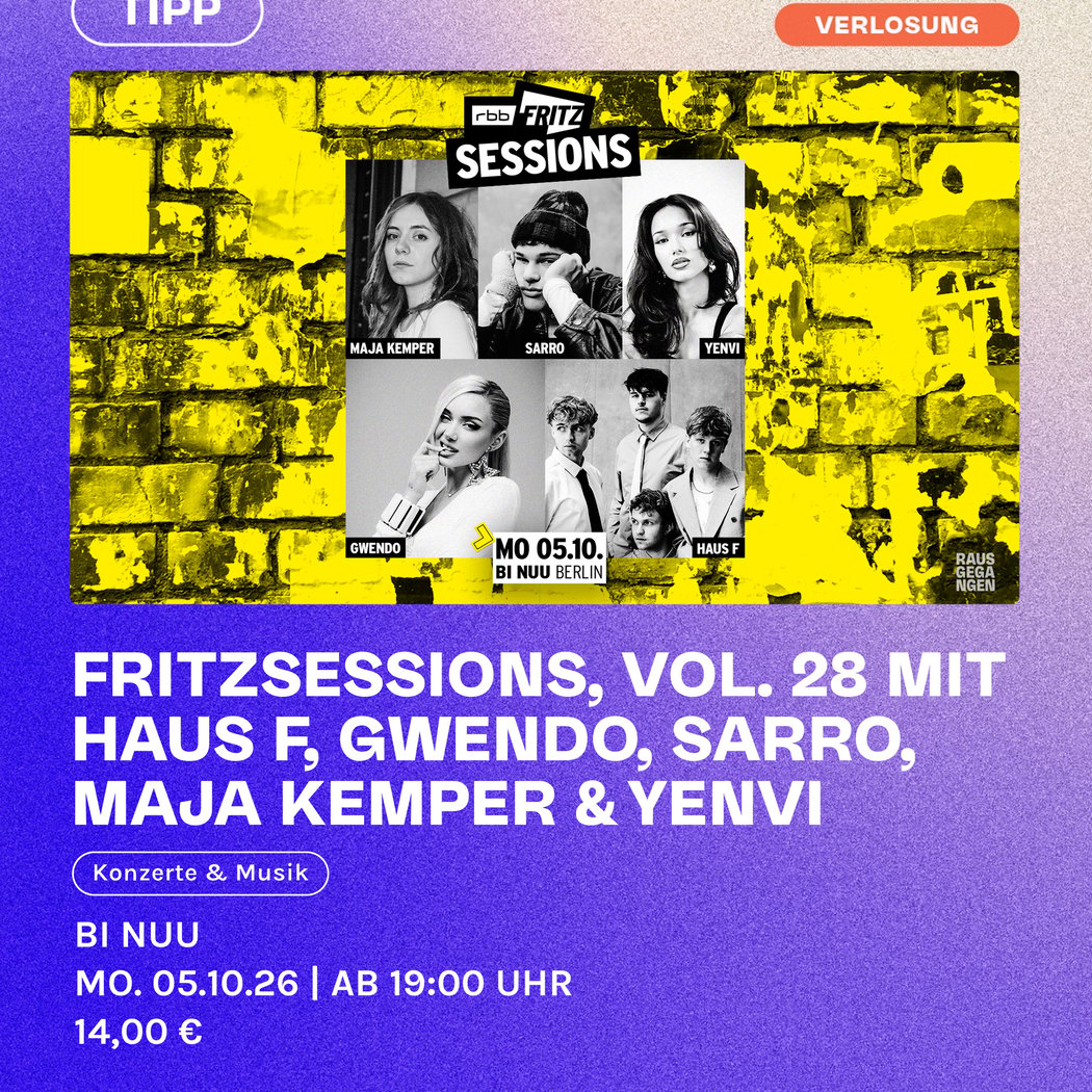 FRITZSESSIONS, VOL. 28 MIT HAUS F, GWENDO, SARRO, MAJA KEMPER & YENVI