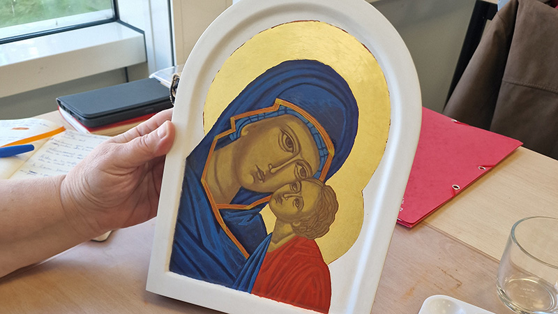 Initiation et perfectionnement aux techniques traditionnelles de l’iconographie byzantine 1