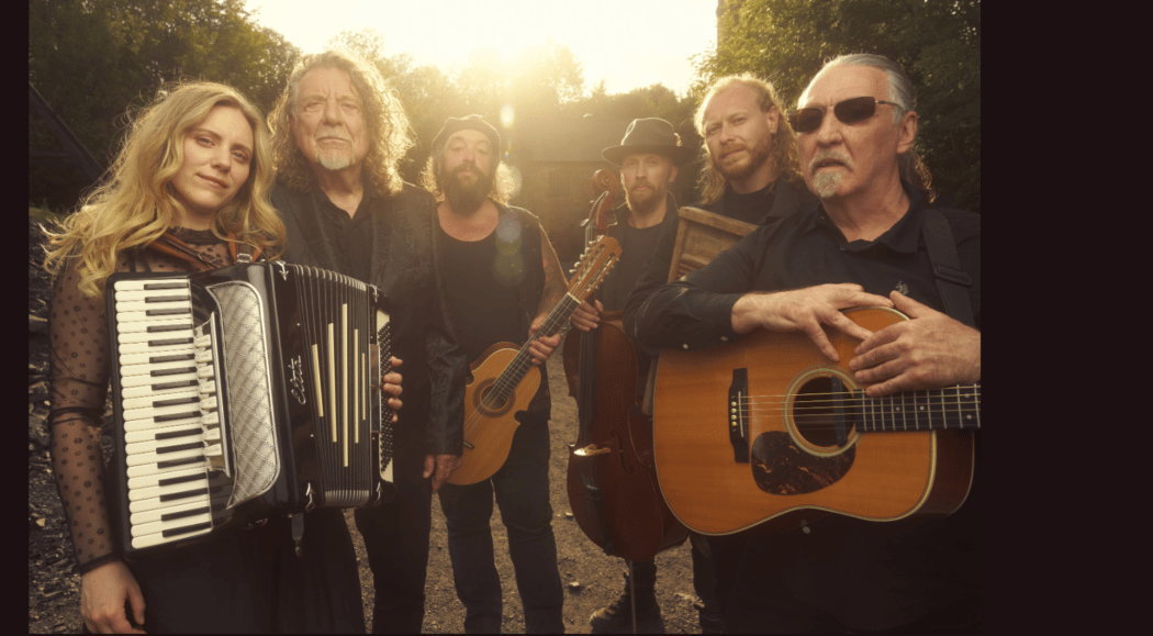 Robert Plant with Saving Grace and Suzi Dian 2