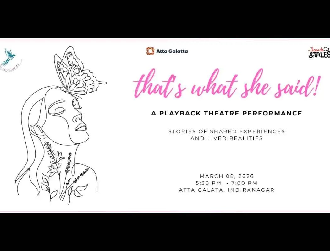 That’s What She Said: Playback Theatre Performance 1