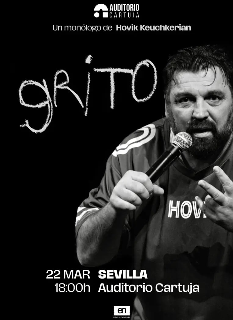 Hovik Keuchkerian con el monólogo Grito 3