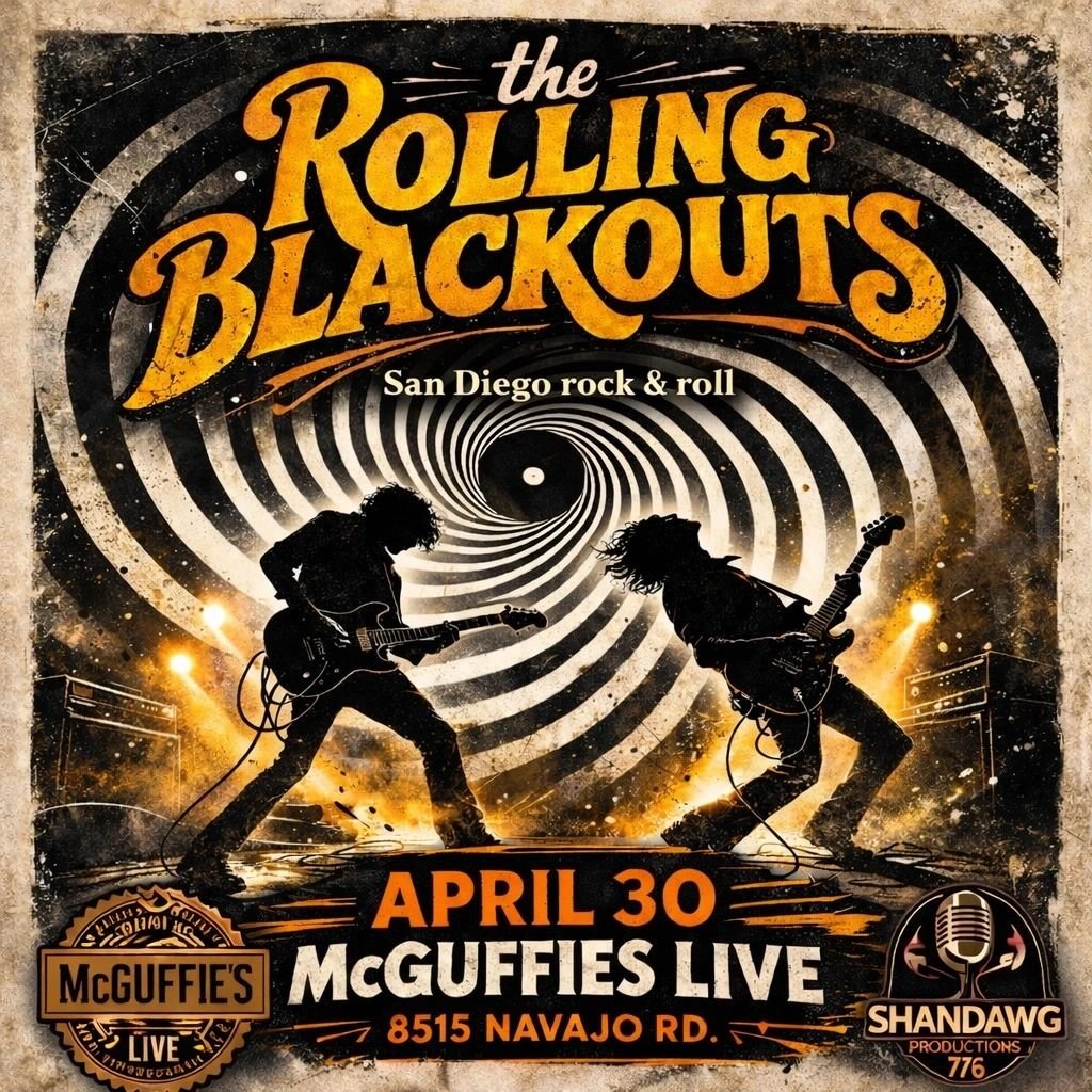 THE ROLLING BLACKOUTS with O STREET 1