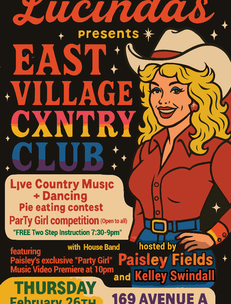 East Village CXntry Club - Lucinda's 1