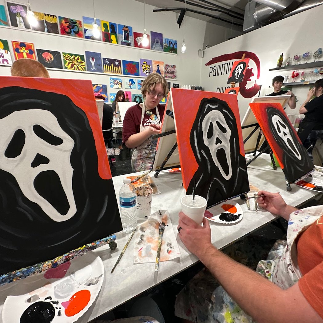 Painting and Pinot 1