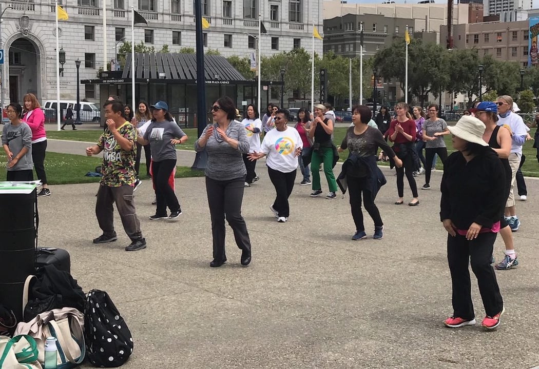 Zumba in Civic Center 1