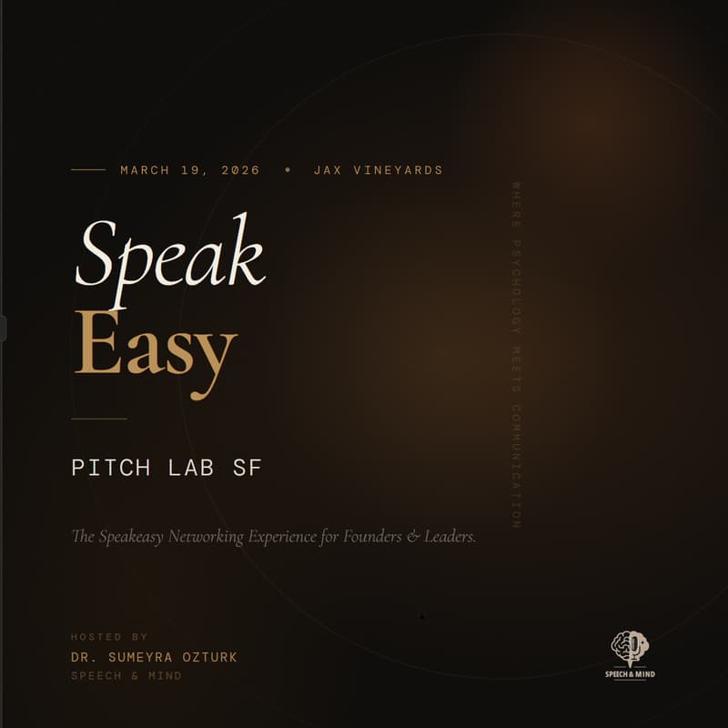 Speak Easy: Pitch Lab SF 1