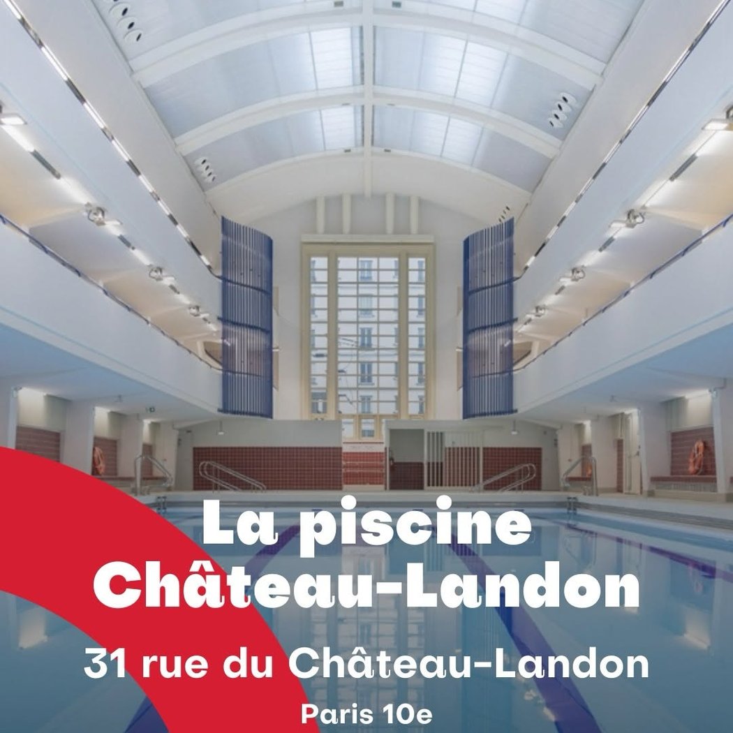 Piscine Château Landon 1