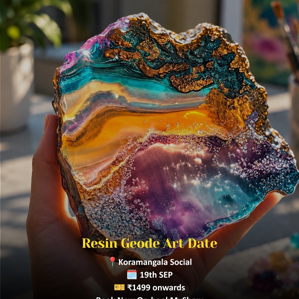 Resin Geode Art Date 1