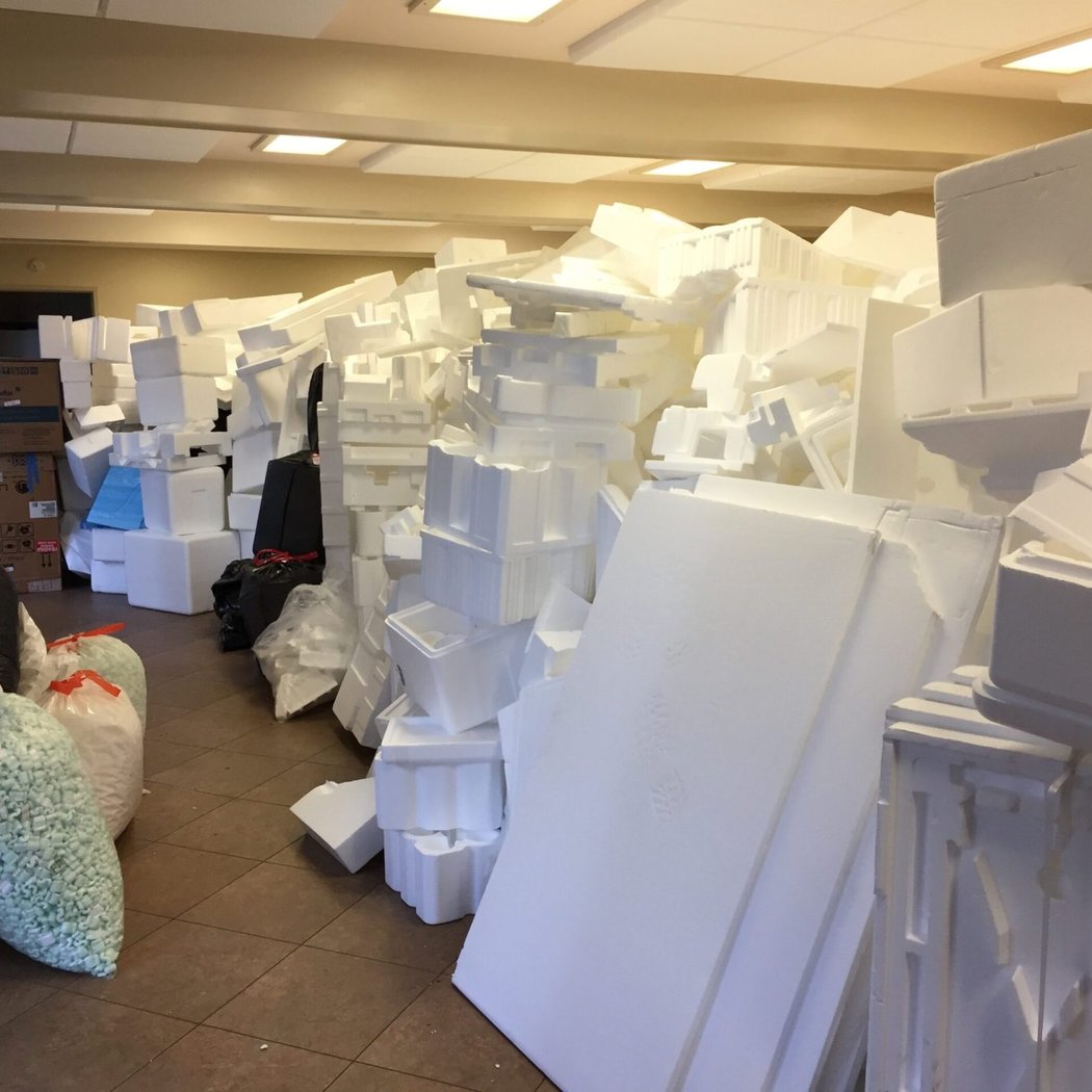 Styrofoam Recycling Drive 1