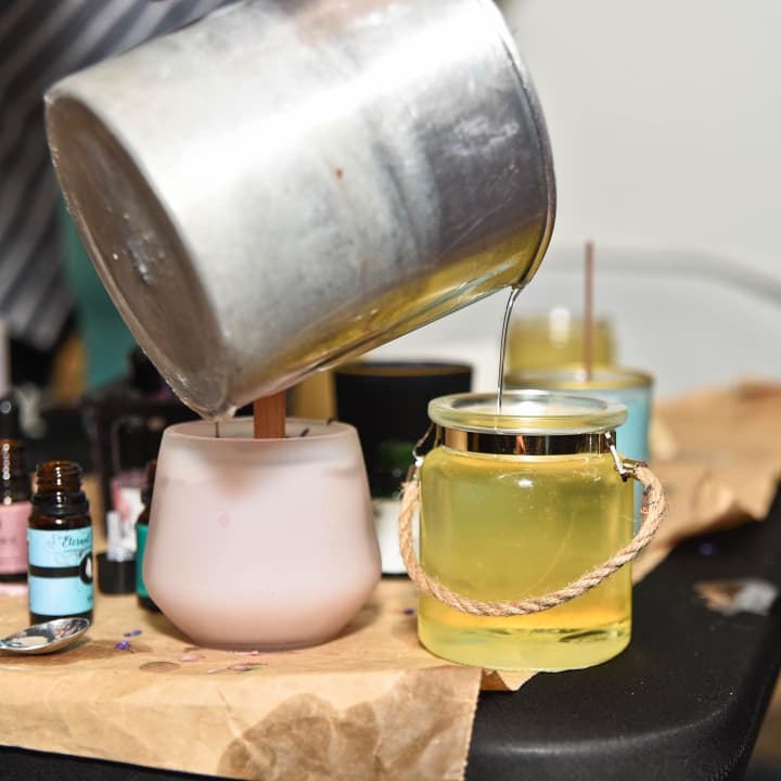 Spring Sip & Smell Candle-Making Experience 2