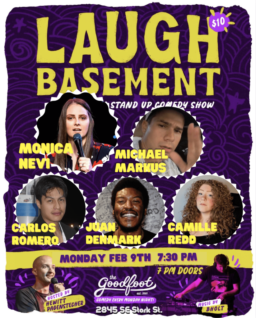 Laugh Basement Stand-Up Comedy Showcase 1