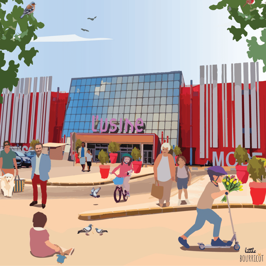 L’Usine Mode et Maison illustrée par Little Bourricot 1