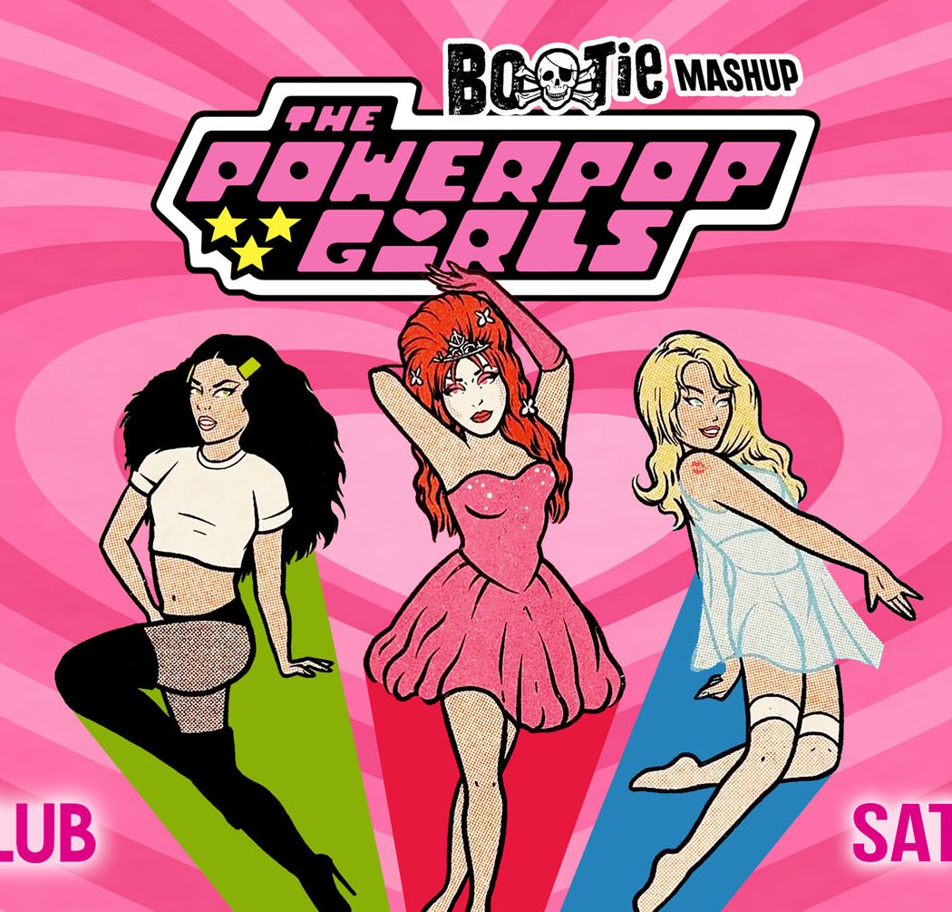 The PowerPop Girls: Charli, Chappel, Sabrina @ Bootie Mashup 1