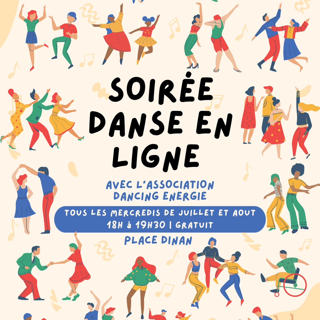 Danse en ligne – 18h à 19h30 1