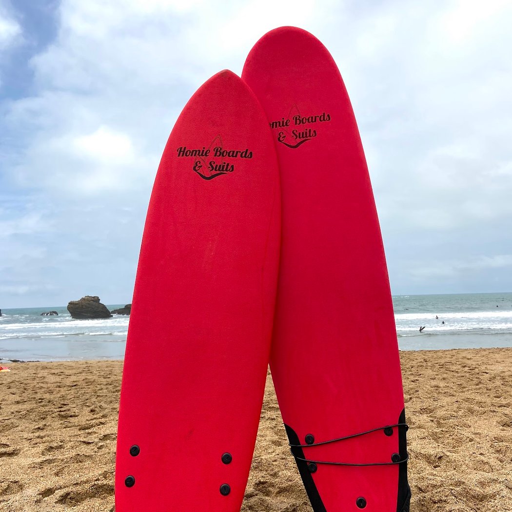 Hire Surf And Bicycle At Camping Biarritz Par Homie Boards & Suits 1
