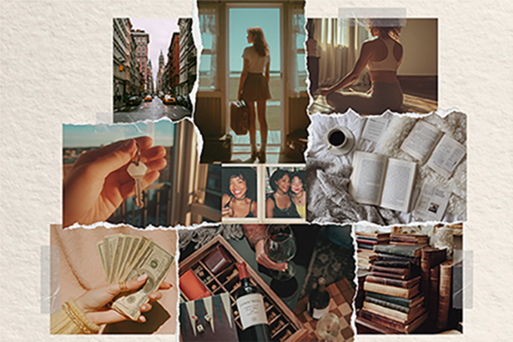 Vision Board Crafting Experience 1