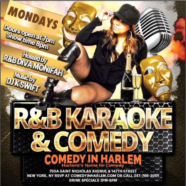 R&B Karaoke and Comedy Hosted by Monifah and Jamie Roberts