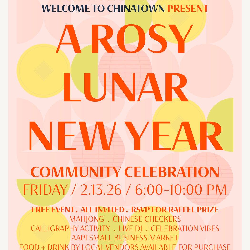 Rosy Lunar New Year: A Community Celebration with Rose's Pineapple Shorts + Welcome to Chinatown 1