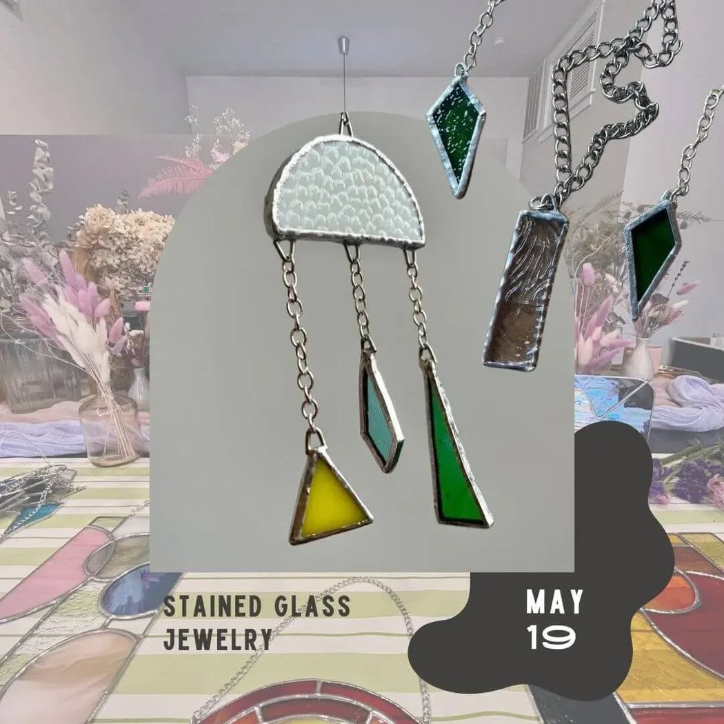 Stained Glass Jewelry Workshop 3