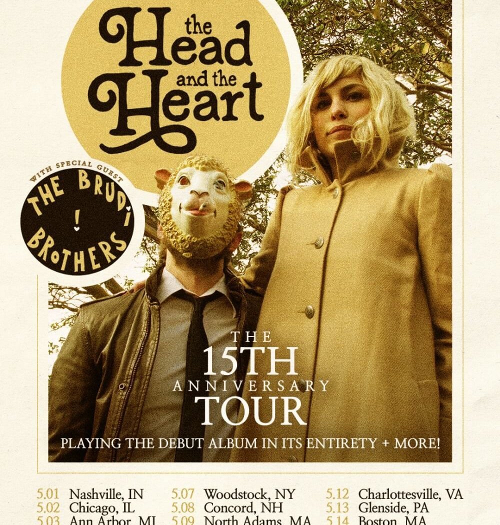 The Head and the Heart: 15th Anniversary Tour 1