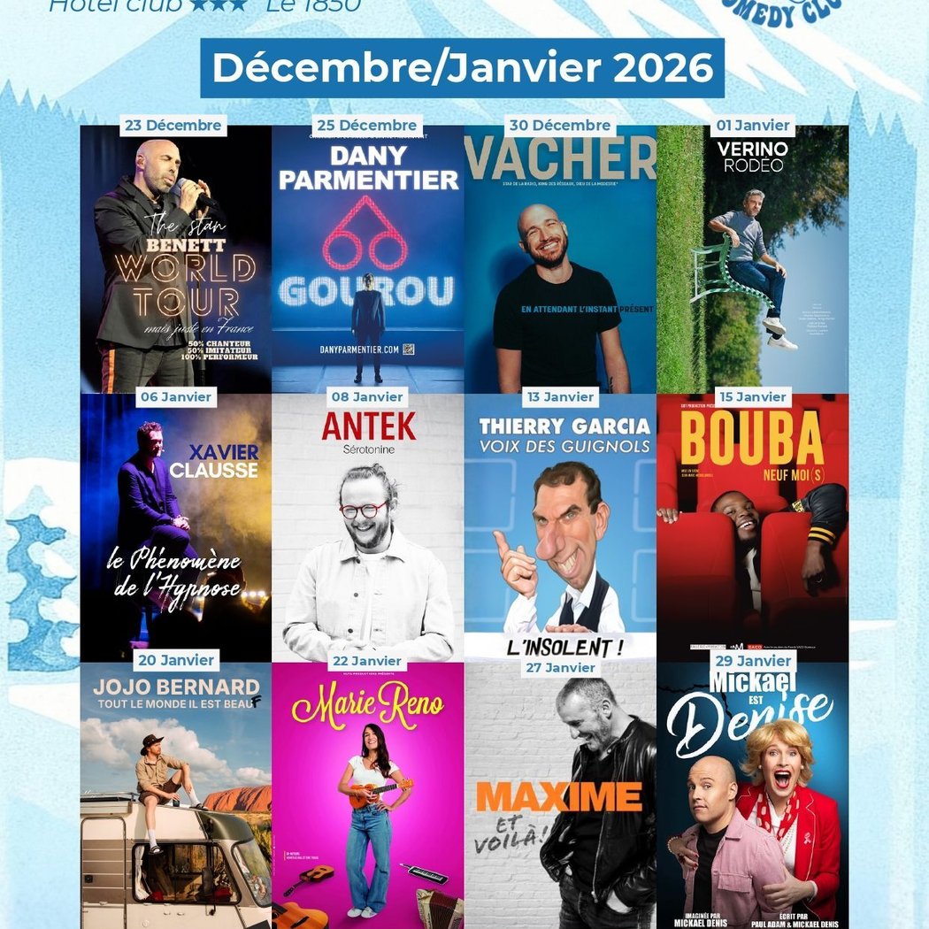 Le Drôle d'Hiver Comedy Club 1