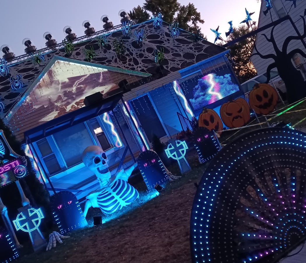 Bostick Family Light Show 3