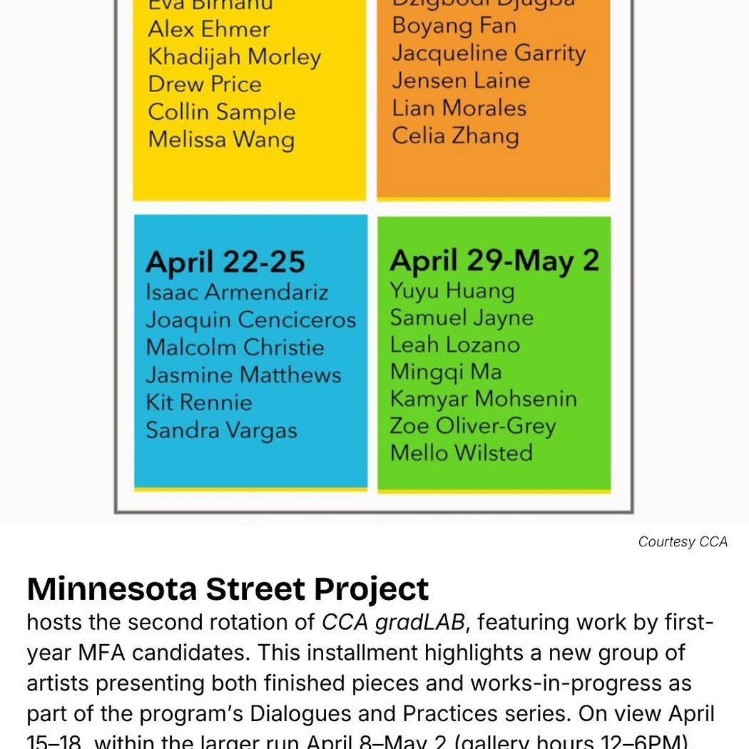 gradLAB rotation 2: first-year MFA work 1