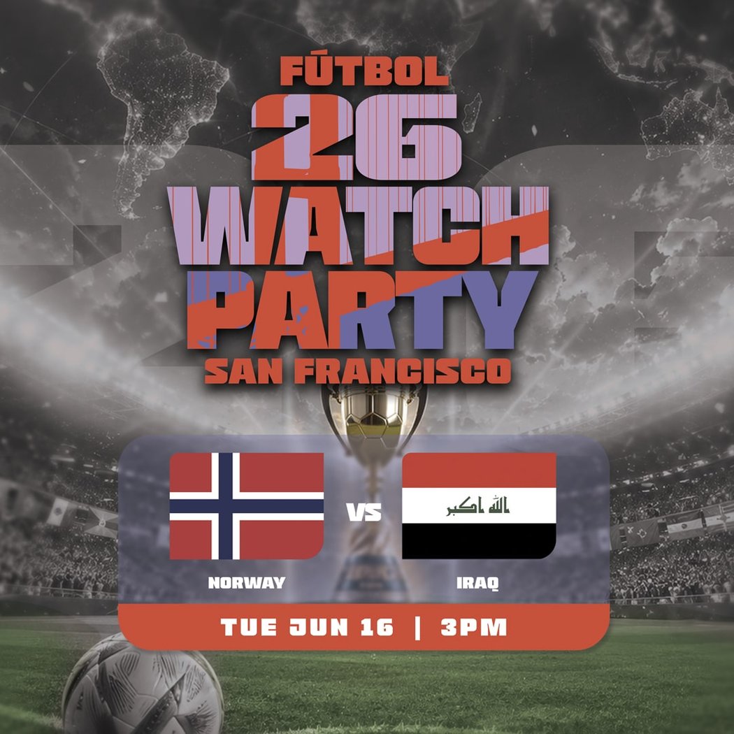 FUTBOL WATCH PARTY – Norway vs. Iraq 1