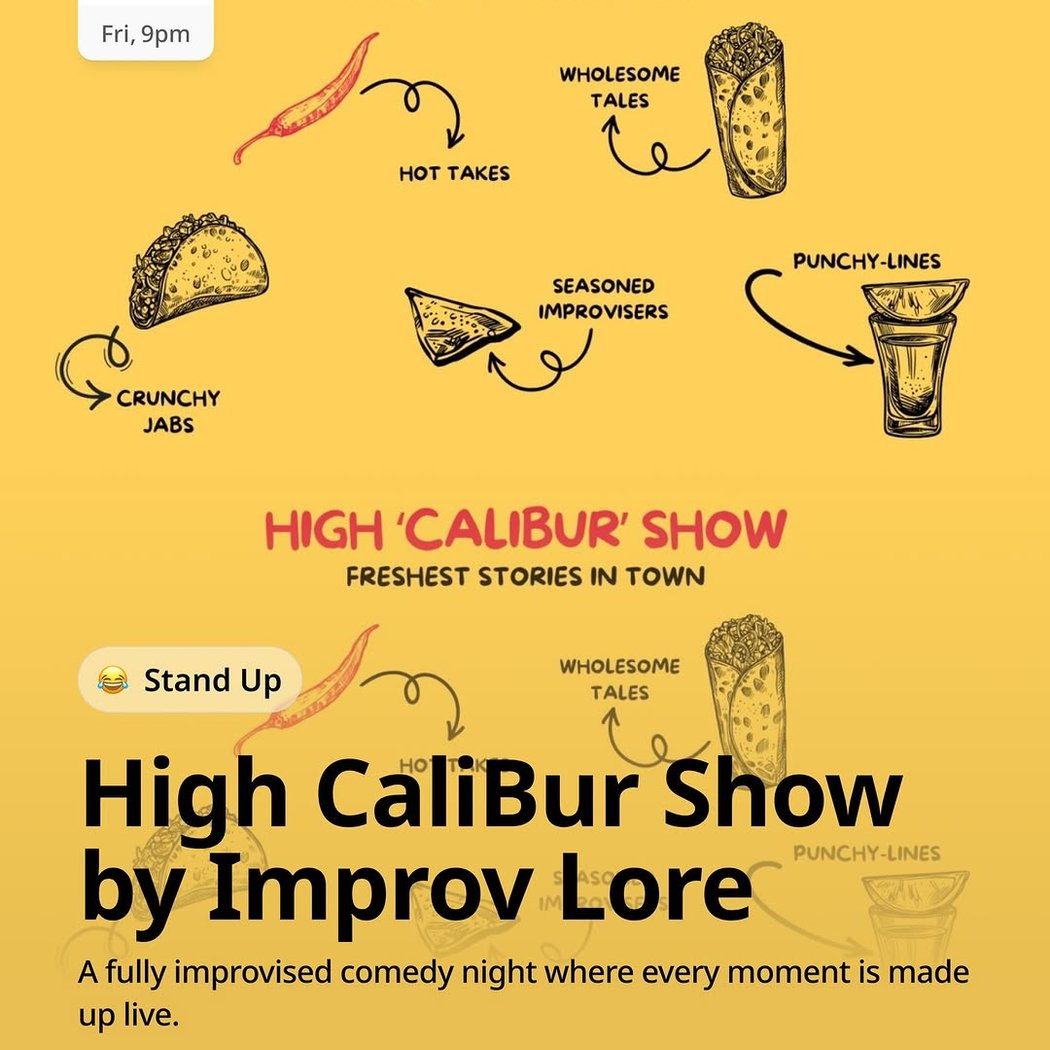 High CaliBur Show – Improv Lore 1
