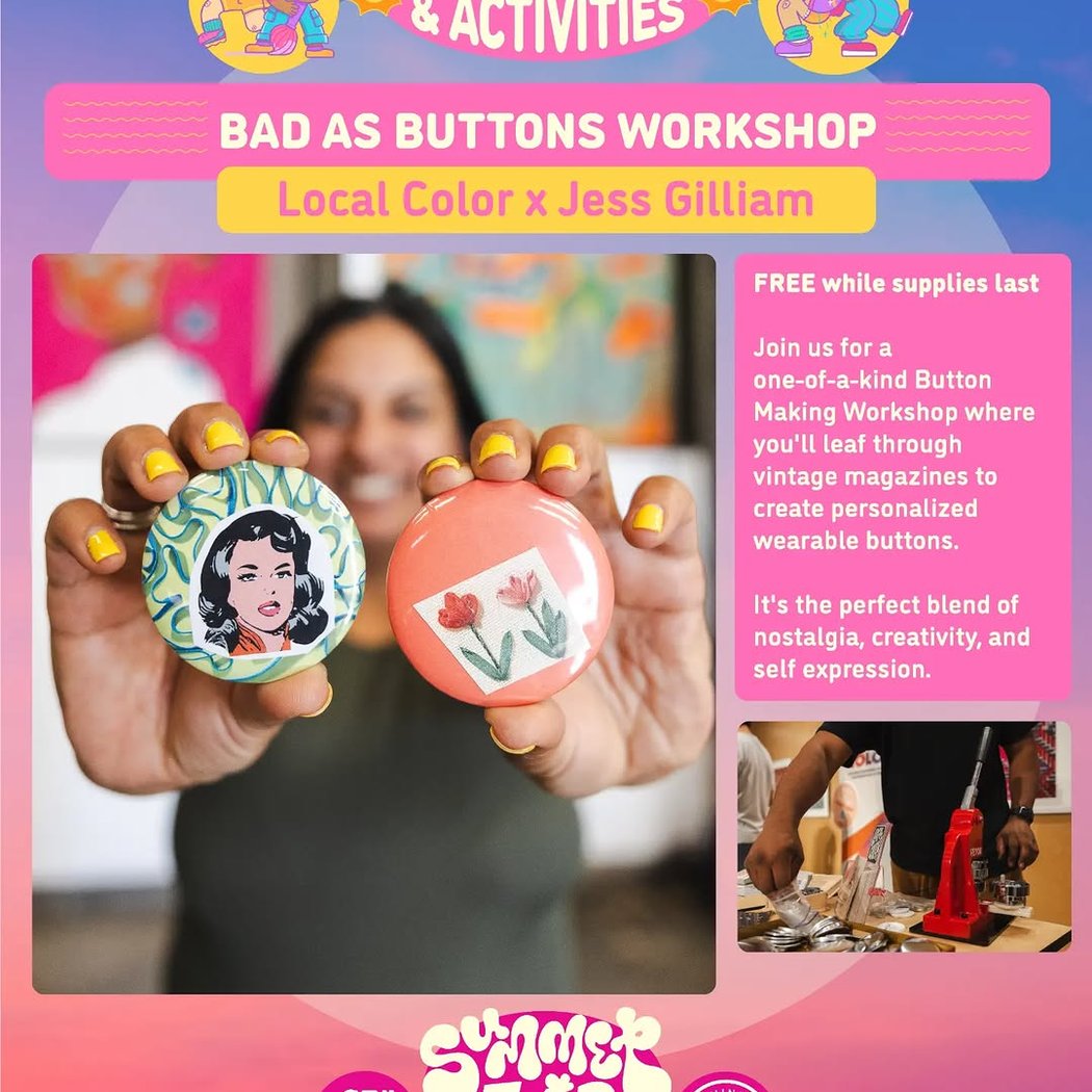 Bad As Buttons Workshop 1