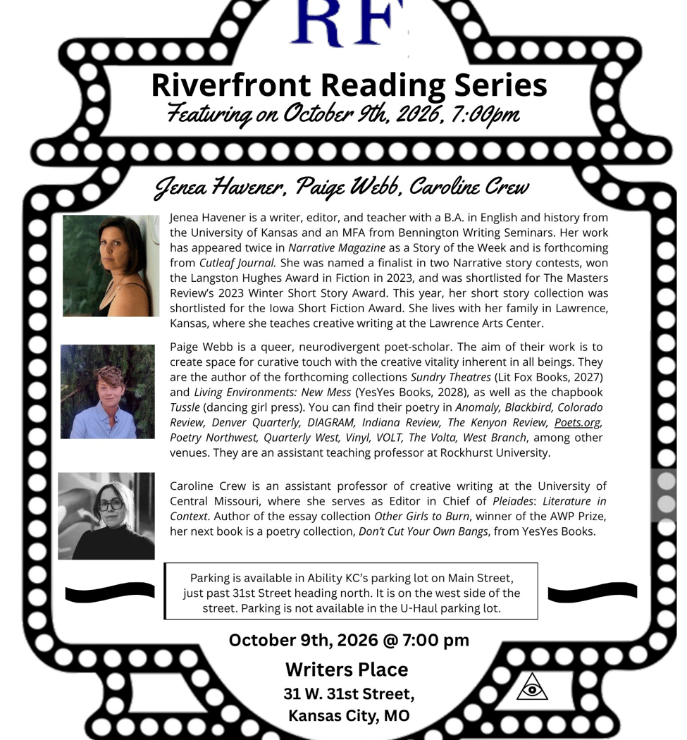 The Writers Place Reading Series 1