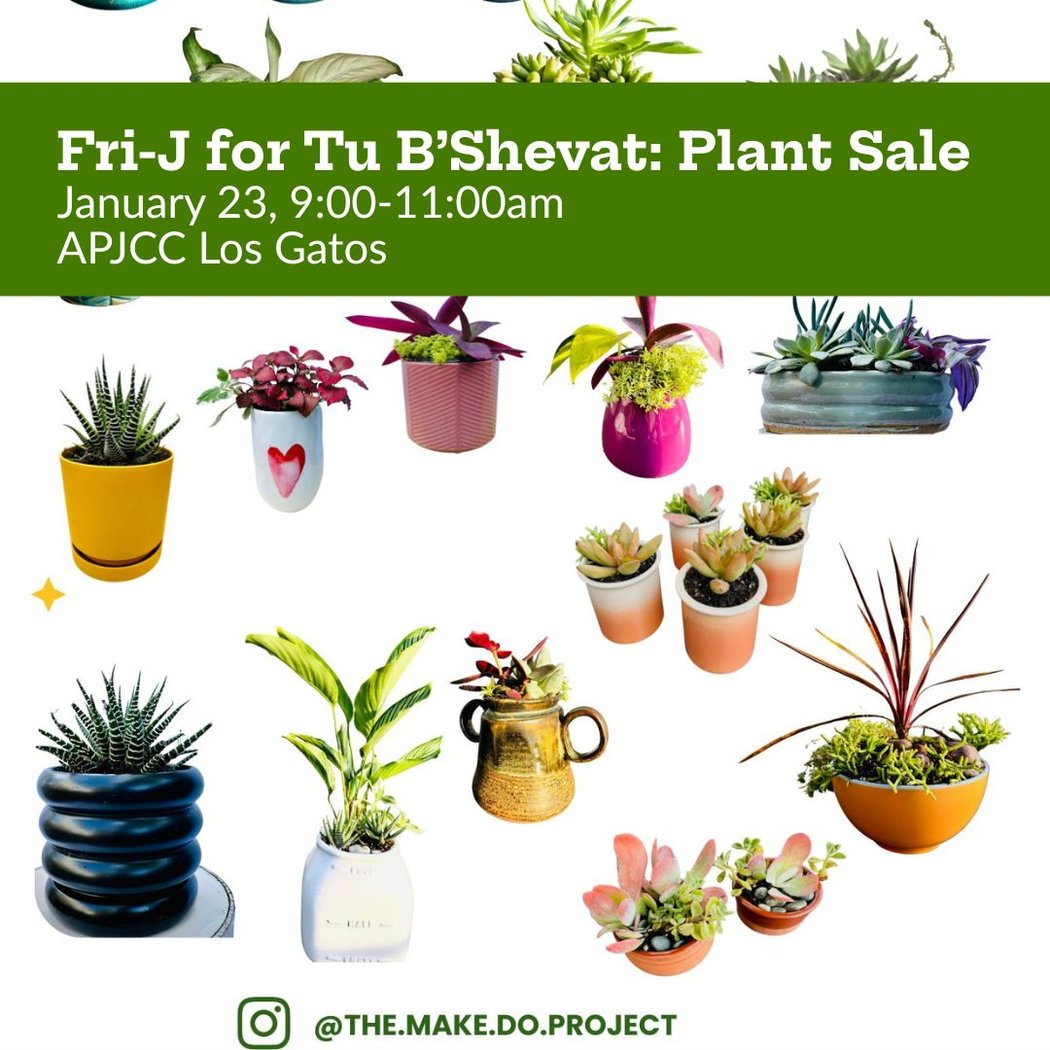 Fri-J for Tu B’Shevat: Plant Sale 1
