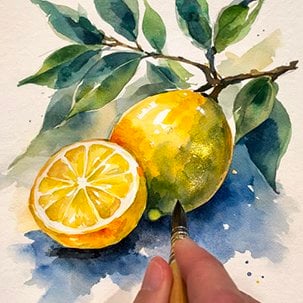Pratique de l'Aquarelle • Mars - Avril 1