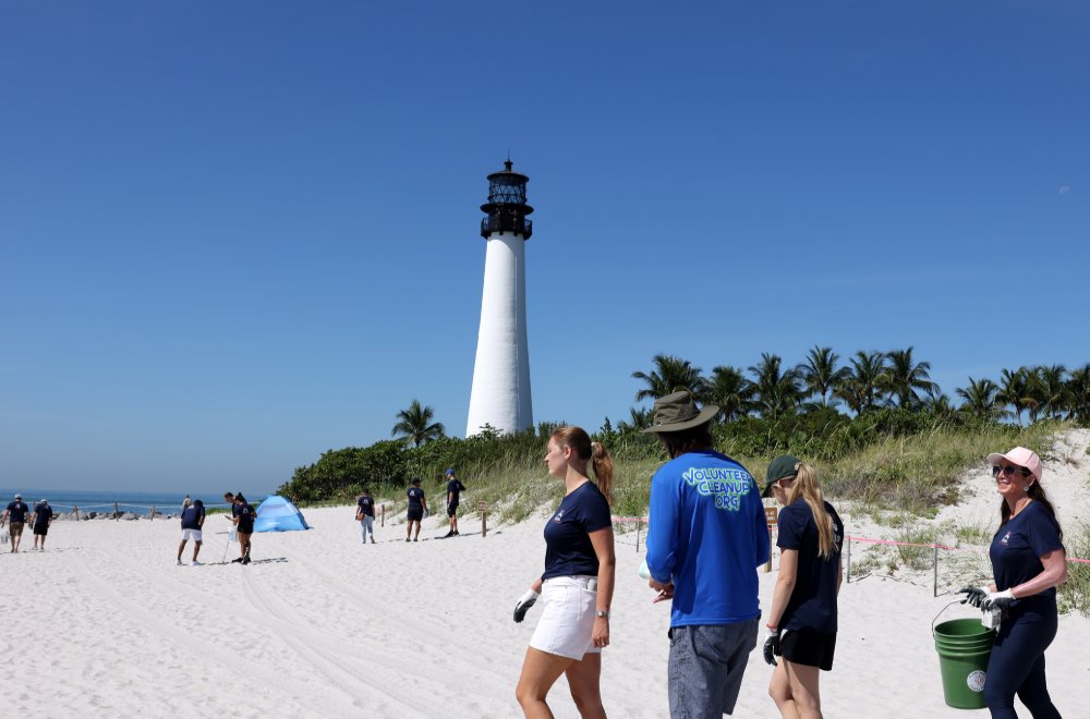 Bill Baggs Cape Florida State Park July Cleanup 1