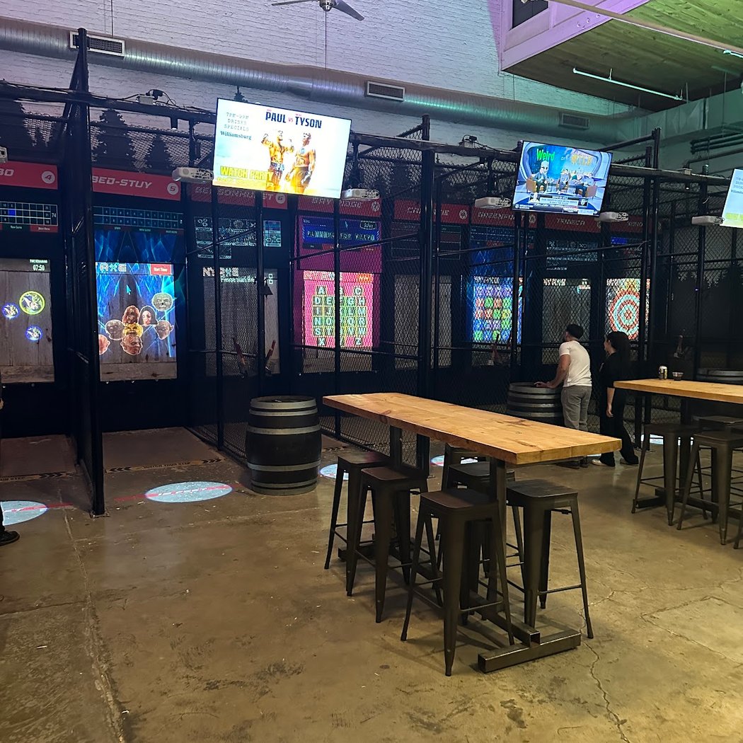 NY Axe Throwing Range - Brooklyn 2