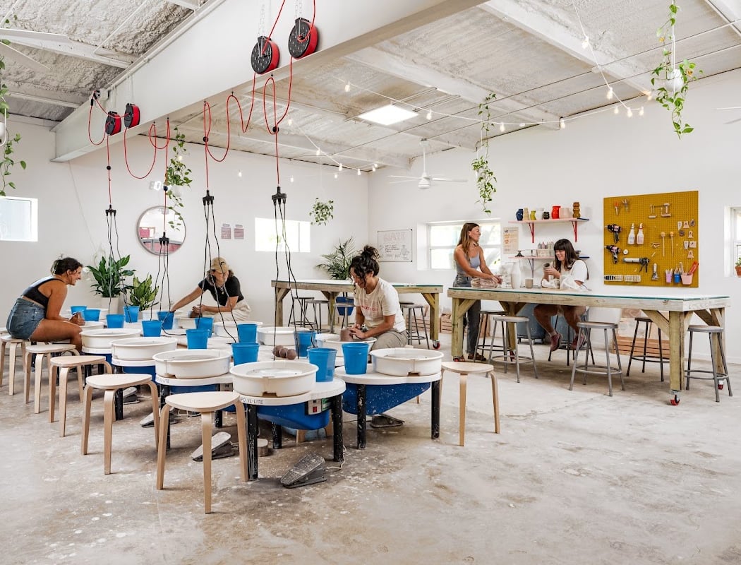 White Mica Altars Pottery Workshop 3