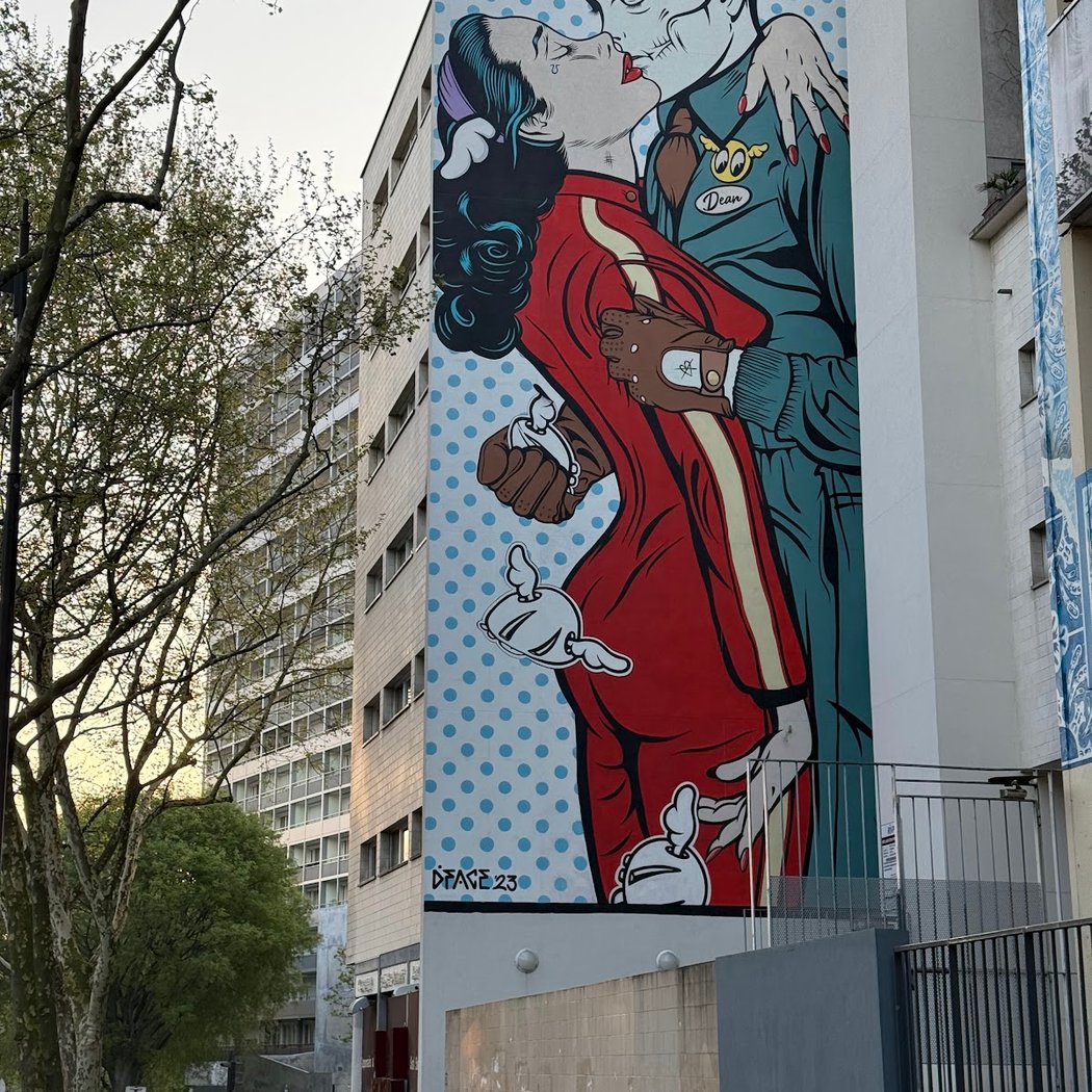 "Jeune graffeuse" par Bom-K 2